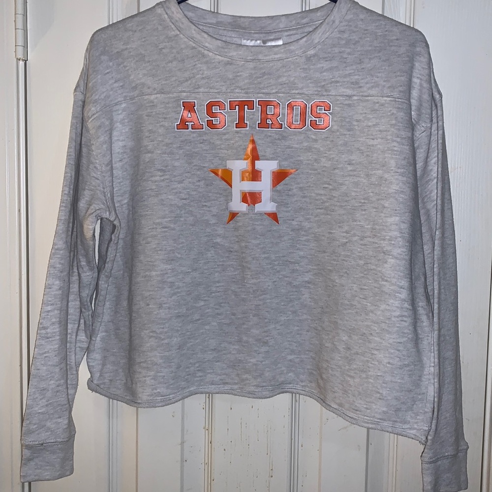 Cropped Astros Shirt